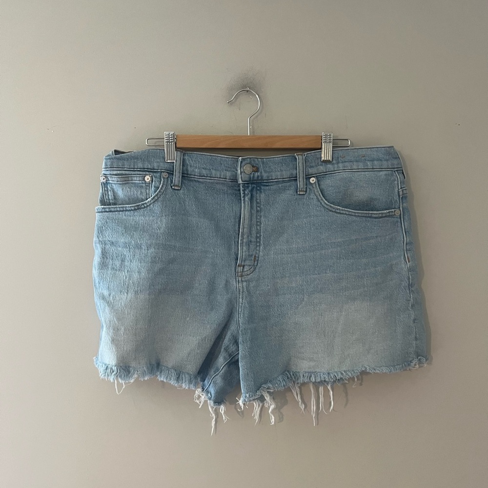 Madewell Shorts The Perfect Mid-Length Jean Short 33‎ denim jeans - Picture 2 of 4